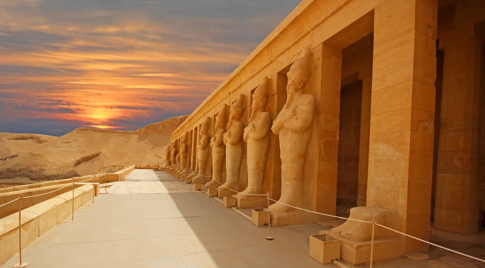 Sahara Desert, in North Africa.