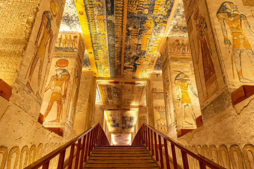 Tomb of Pharoahs Rameses Valley Kings